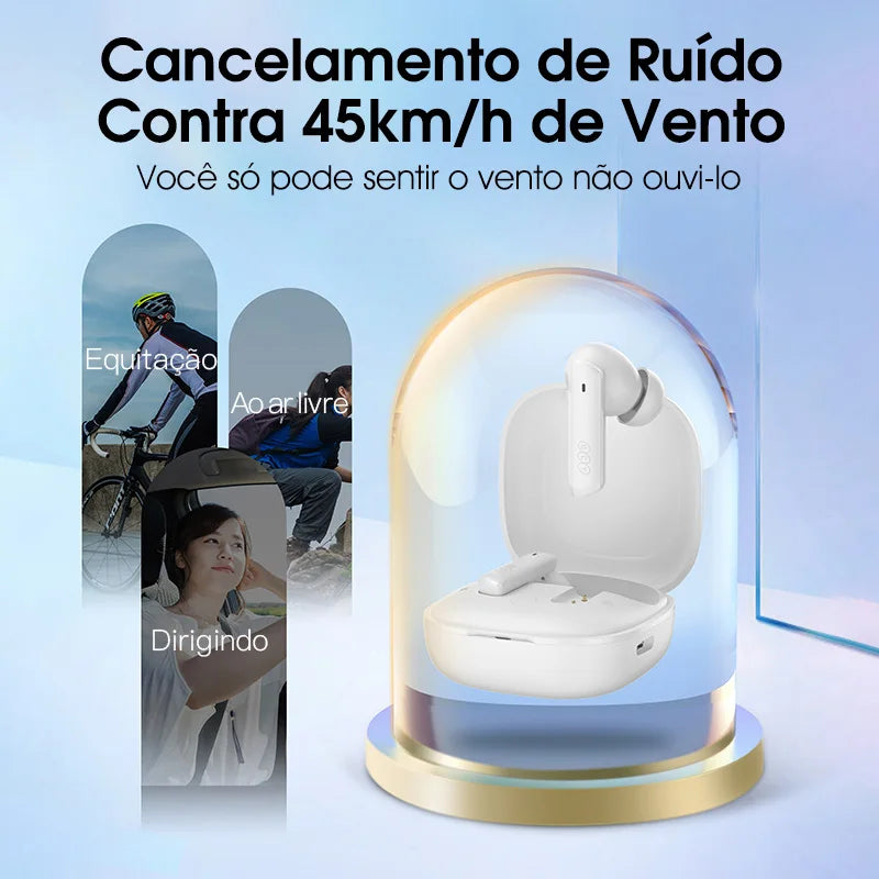 fone de ouvido sem fio 40dB - Cancelamento de ruído Bluetooth